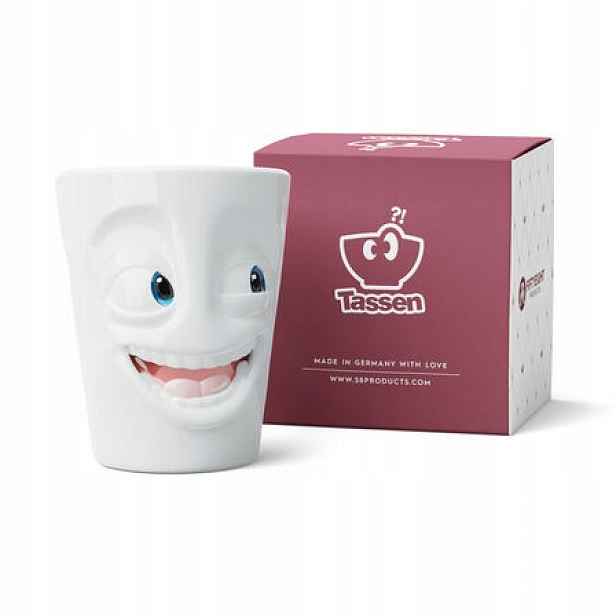 Tassen elegantní hrnek S 3D Uchem Veselý Movie Edition Jako Dárek 350 ml