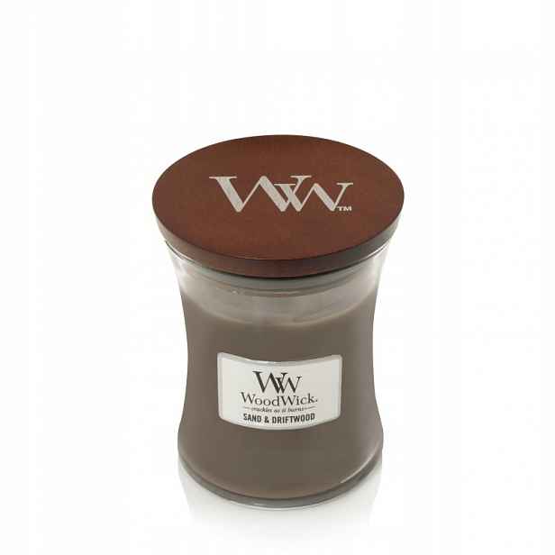 Vonná svíčka Sand & Driftwood 275 g WoodWick