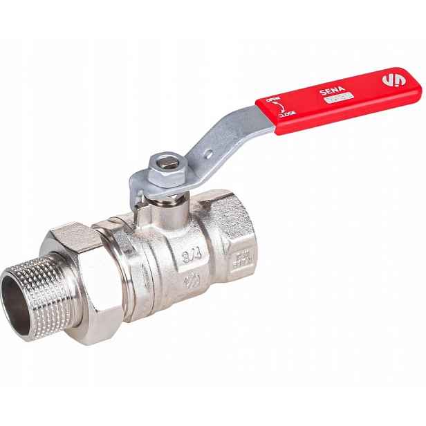 Arco Kulový kohout Sena vodní se šroubením, rukojeť 5/4" Gw/gz rovný 754206