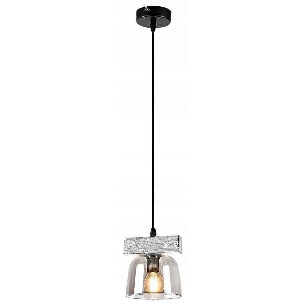 Závěsná lampa E14 1x40W barva šedý dub 3118 Cardamom Rabalux