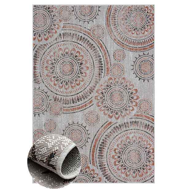 Kusový koberec Echo cream – na ven i na doma, 160x230, béžová, chodba / předsíň, My Flair