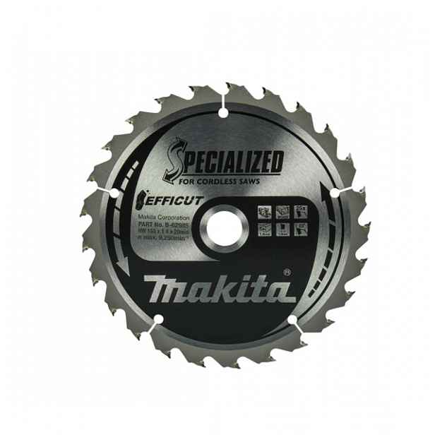 Makita - Pilový kotouč na dřevo 165x20 mm, 25 zubů B-62985