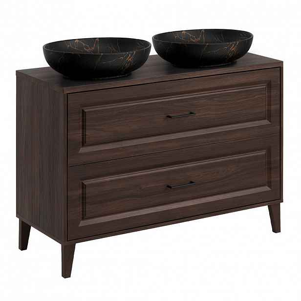 Petits-meubles DVOJUMYVADLO 120cm Moka Dřevo