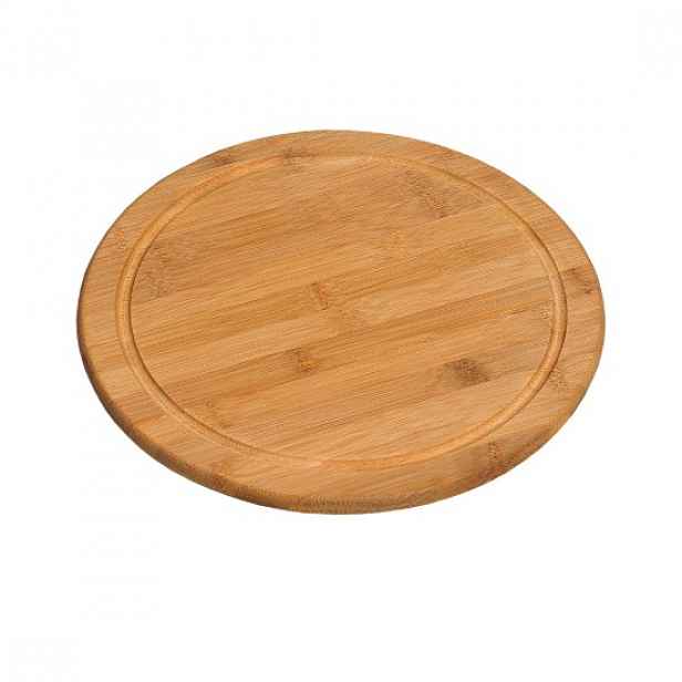 Bambusový servírovací talíř, 25 cm, tloušťka 1,3 cm - Kesper