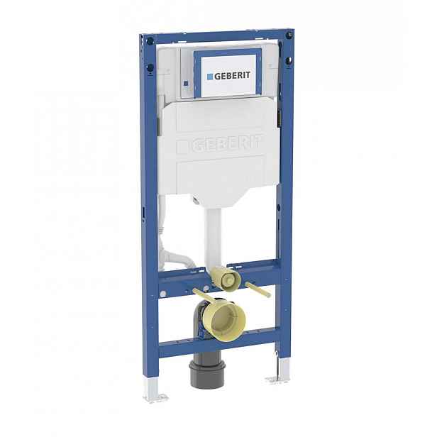 Geberit Duofix - Předstěnová instalace pro závěsné WC, se splachovací nádržkou Sigma 12 cm, výška 1,12 m 111.598.00.6