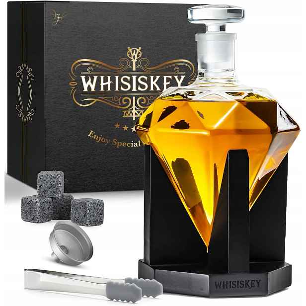 Sada Sklenic Na Whisky Karafa Diamant Kameny Na Whisky