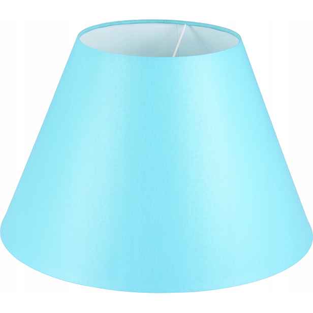 Stínidlo pro závěsnou lampu kužel tyrkysové 40 cm