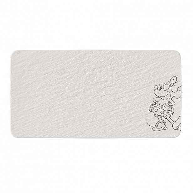 Villeroy & Boch Servírovací talíř Manufacture Rock blanc - Mickey Mouse