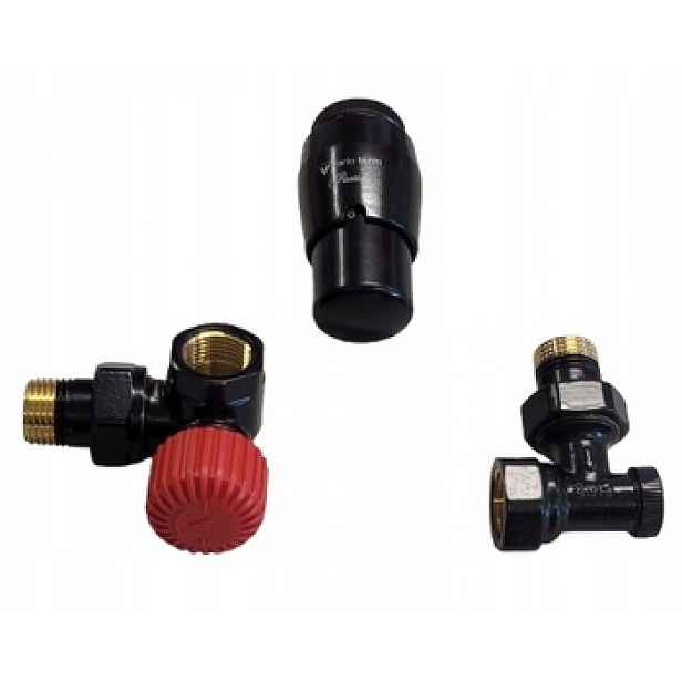 Vario Term Termostatický Set Master Pravý Černý Mat