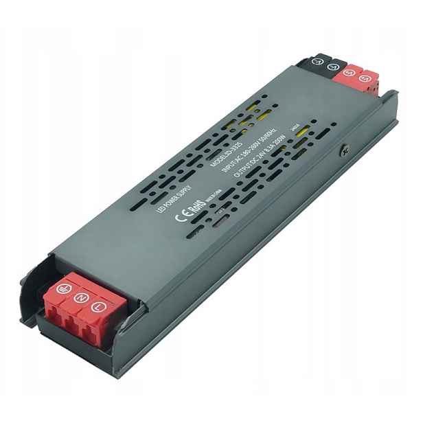 Profesionální plochý napájecí zdroj 12V 16,7A Výkonný 200W IP20 Slim Led pásky
