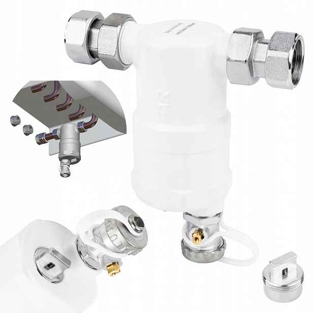 Separátor Nečistot, Jednoduchý Magnetický Filtr Afriso Far 402 3/4" DN20