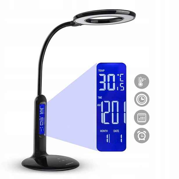 Stolní lampa Aigostar 10KZO Led 7W displej