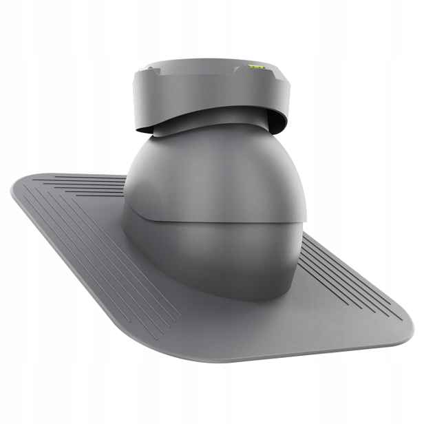 Krbový kanalizační ventilátor fi110 Pod Asfaltový Šindel/pape Grafit Ral 7024