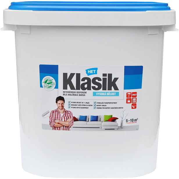 Malba interiérová HET Klasik bílá 40 kg