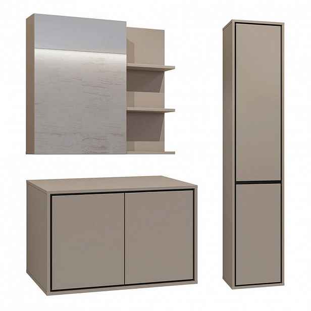 Petits-meubles KOUPELNOVÝ NÁBYTEK 78cm Sophéa 2er-Set Krtek