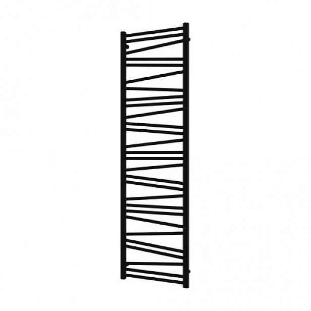 Radiátor kombinovaný SAT Lilon 169,5x50 cm černá matná SATRALI1695500BL