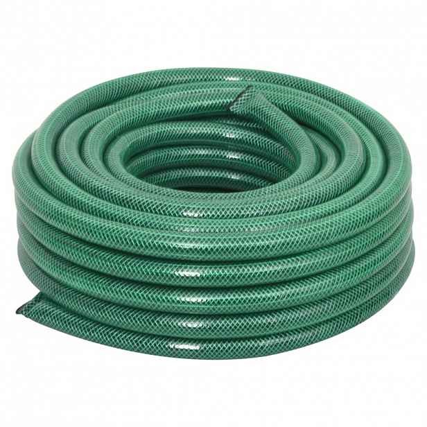 vidaXL Zahradní hadice zelená 0,75" 50 m PVC