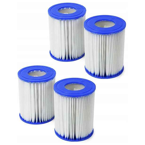 4 Filtry Filtr pro bazénové čerpadlo Bazénu Filtrační vložka Bestway II 58094