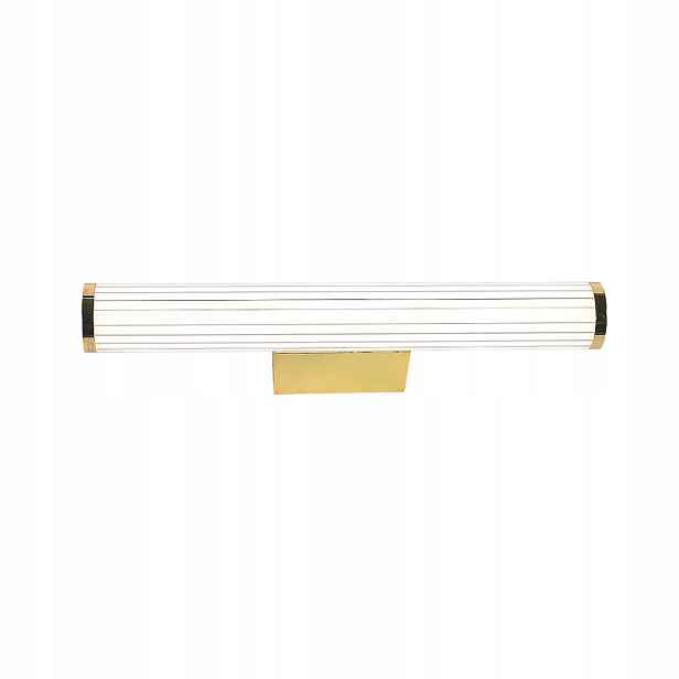 Light Prestige Vena nástěnné Led svítidlo 8W 45 cm zlaté IP44 Cct nad zrcadlo