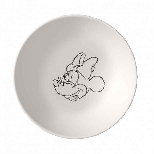 Villeroy & Boch Dezertní miska Manufacture Rock blanc - Mickey Mouse