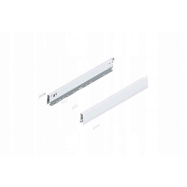 Blum 470N5002S Boční strana Merivobox, výška N (68.5 mm) 500 mm, hedvábně bílá