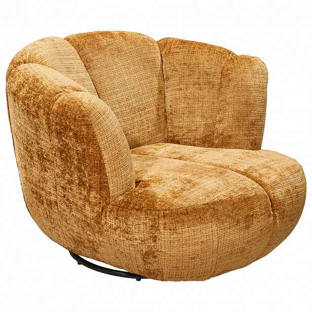 MID.YOU KŘESLO, textil, barvy zlata