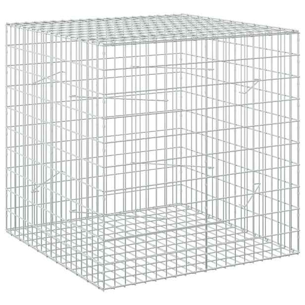 vidaXL Gabion s drátem 3,5 mm a síťkou 5x10 cm 100x100x100 cm