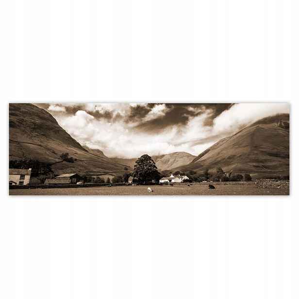 Plakáty 200x66 Irská krajina Sepia