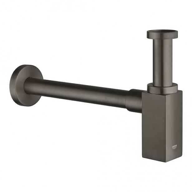 Sifon k umyvadlu Grohe kartáčovaný hard graphite 40564AL0