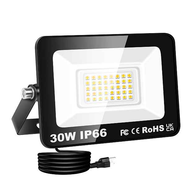 Willpower venkovní Led reflektor 30W 3000K teplá bílá barva