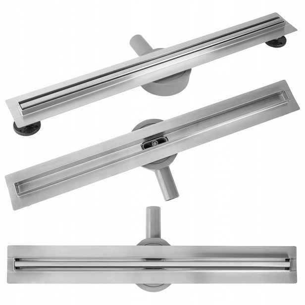 Lineární odtok Rea Neox Slim Pro ocel L800