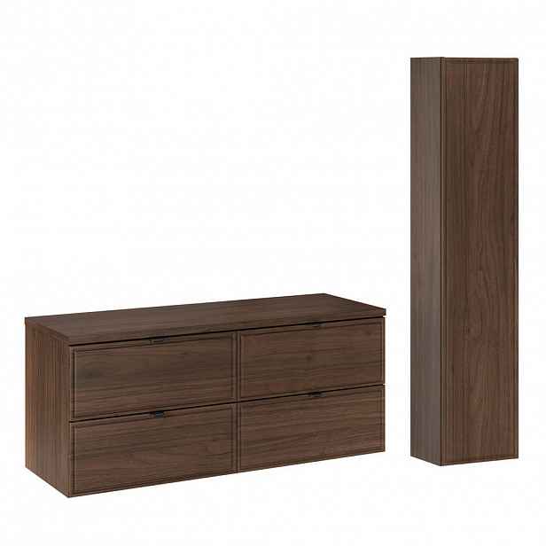 Petits-meubles KOUPELNOVÝ NÁBYTEK 120cm Elias 2er-Set Dřevo