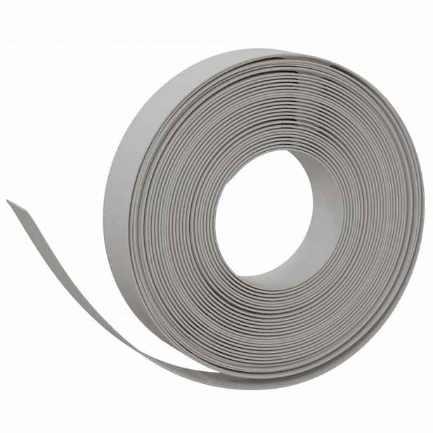 vidaXL Travní lem šedý 10 m 10 cm polyethylen