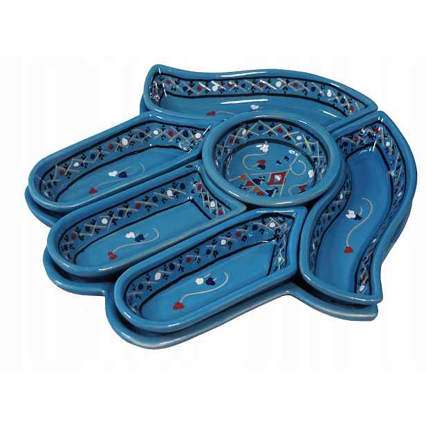 Mezze Set pro Mezze Meze Fatima Maroko Tunisko Hamsa