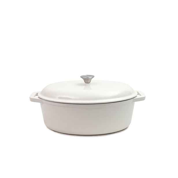Hrnec Hrnec Oválný Tierra 36cm 7,5L krémový Nois