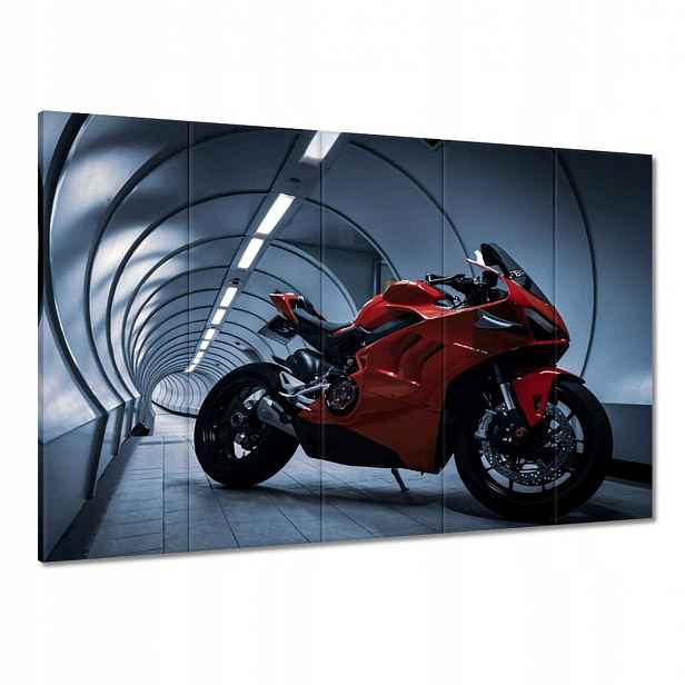 Obrazy 100x70 Červené Ducati Panigale