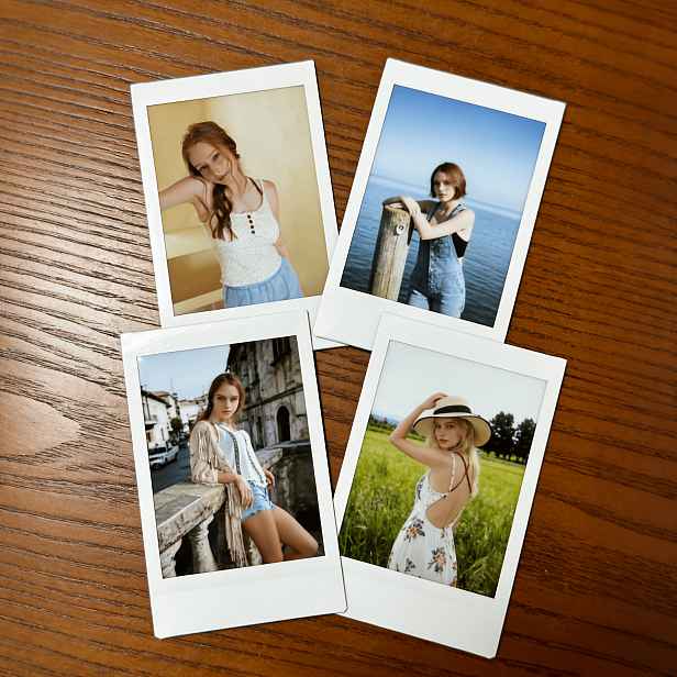 TEMU 10/20 ks vlastních fototisků vhodných pro Polaroid fotoaparáty a rámečky - Okamžité snímky ve vysokém rozlišení, nahrajte své vlastní fotografie
