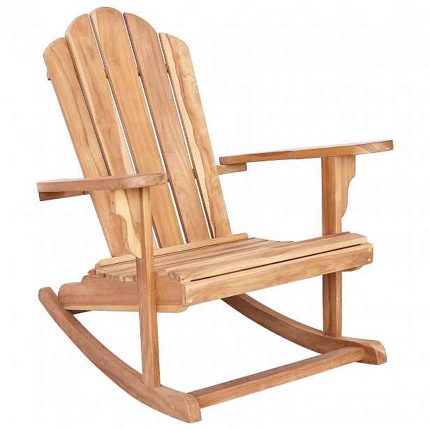 vidaXL Zahradní houpací křeslo Adirondack Přírodní