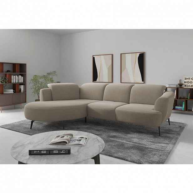 Sit & More ROHOVÁ SEDAČKA, textil, béžová