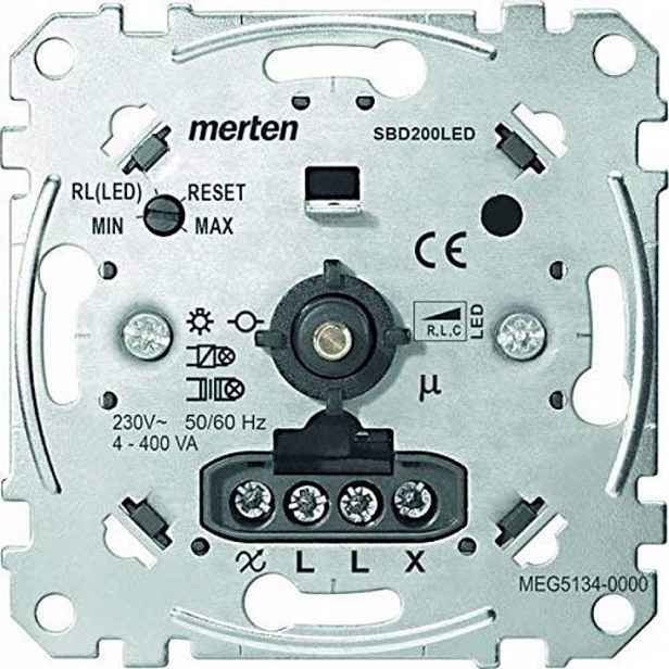 Merten MEG5134-0000 Led otočný stmívač