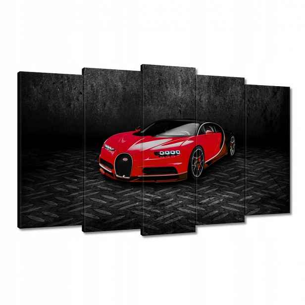 Obrazy 100x60 Červené sportovní auto