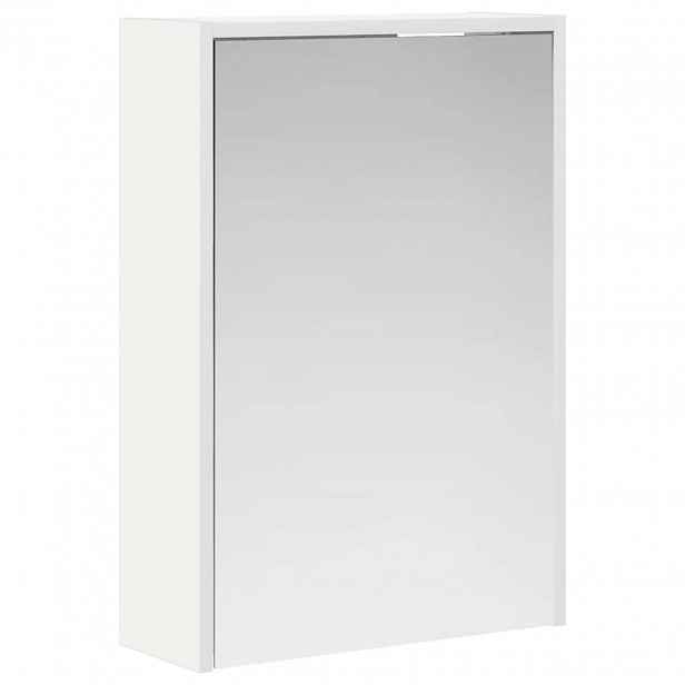vidaXL Koupelnová zrcadlová skříň Bílá 43 x 16 x 62,5 cm