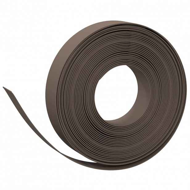 vidaXL Travní lem hnědý 10 m 10 cm polyethylen