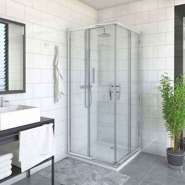 Sprchové dveře 80x185 cm levá Roth Proxima Line chrom lesklý 537-8000000-00-02