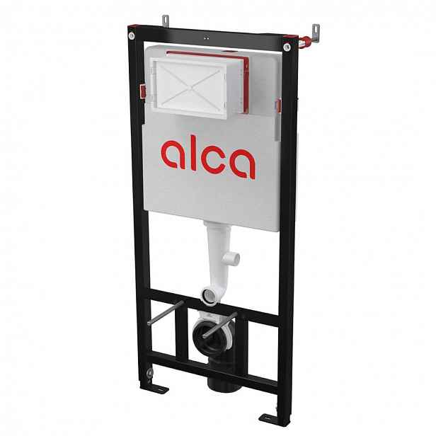 Alca - Předstěnová instalace pro závěsná WC, dávkovač tablet, výška 1,12 m AM121/1120
