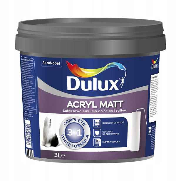 Barva Acryl Mat 3L Dulux
