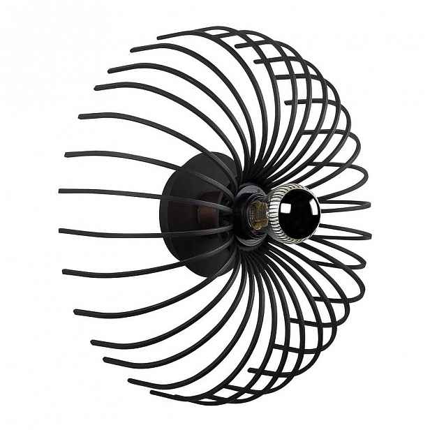 Černé nástěnné svítidlo Opviq lights Aspendos, ø 36 cm