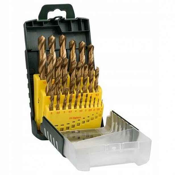 Sada Vrtáků Do Kovu Hss-tin 1-13 MM 25 Ks 2607017154 Bosch