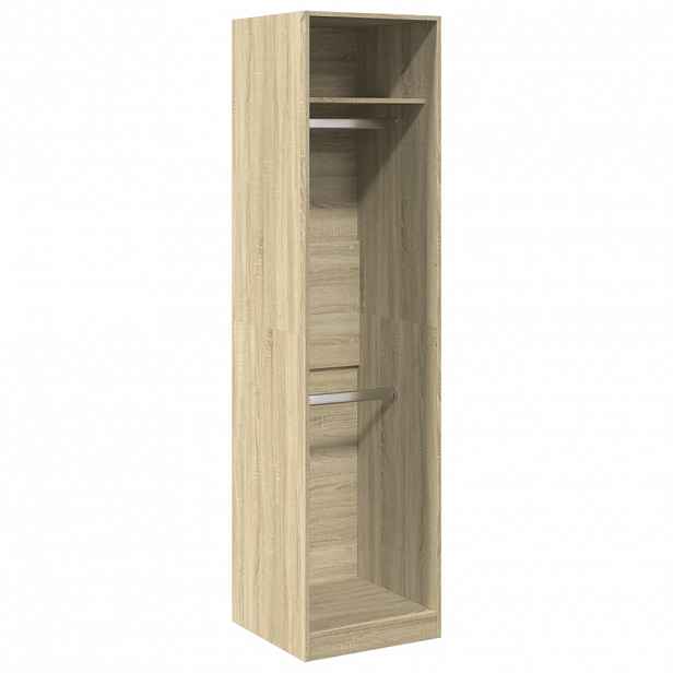 vidaXL Šatní skříň dub sonoma 50 x 50 x 200 cm kompozitní dřevo