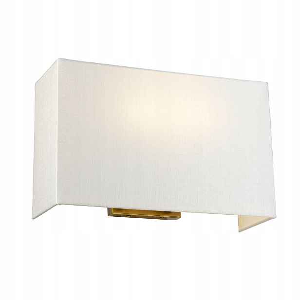 Nástěnné svítidlo Riley zlaté s stínidlem 2xE27 60W Designers Lightbox
